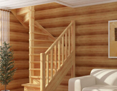 Особенности лестниц на второй этаж в деревянном загородном доме