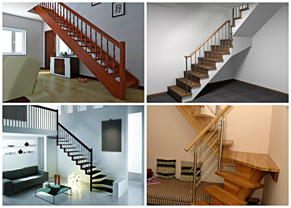 Варианты конструкций лестницы