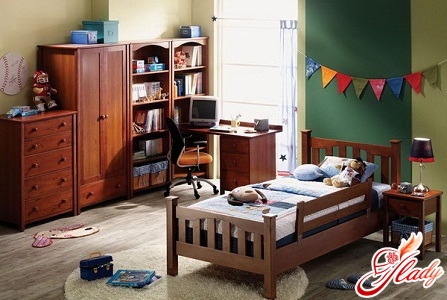 современный интерьер детской комнаты для двоих детей
