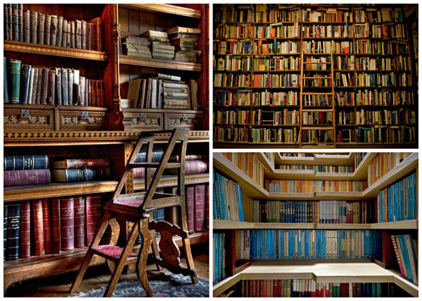 Разновидности библиотечных лестниц