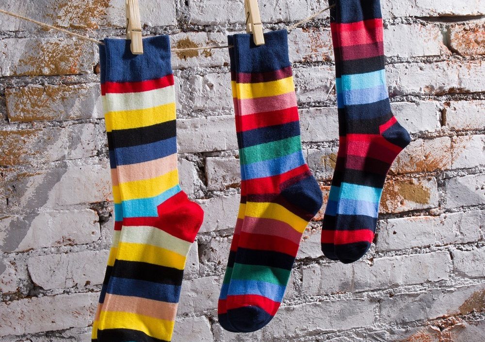 PEONFLY men fashion creative cotton male colorful geometry patterns happy socks funny autumn winter e1562139595302