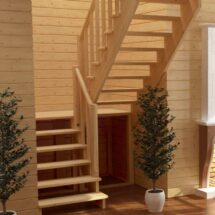 деревянные лестницы
